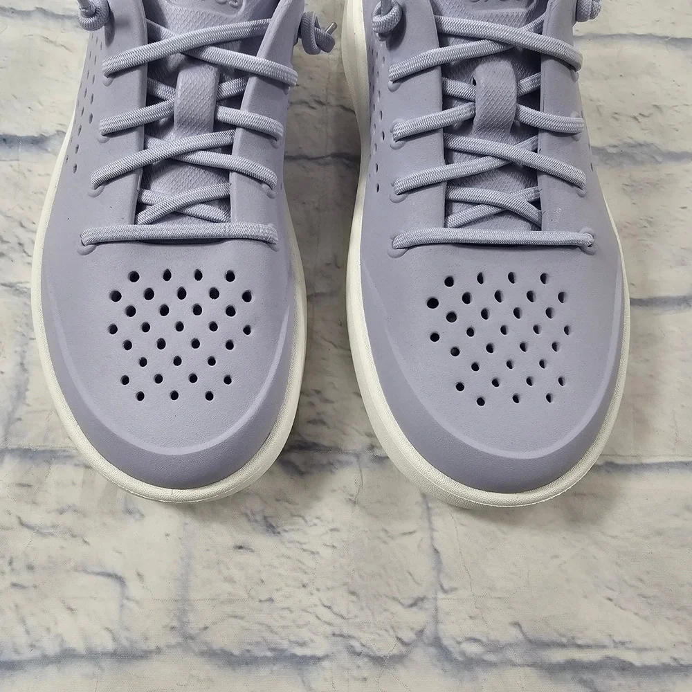 Crocs InMotion Pacer Women 9 Lavender Purple White Sneaker Comfort Walking